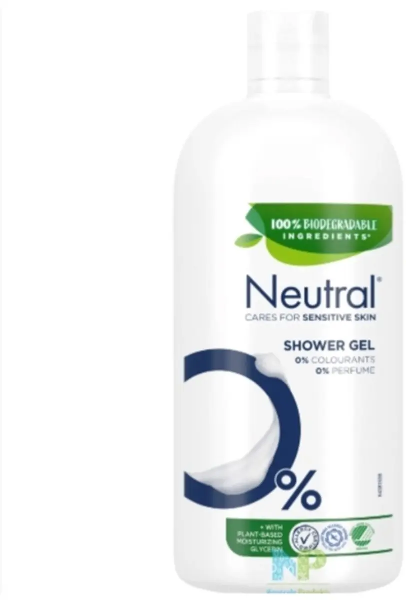 Neutral Sensitive Skin Douchegel 900ml - Bulkverpakking 25 Stuks