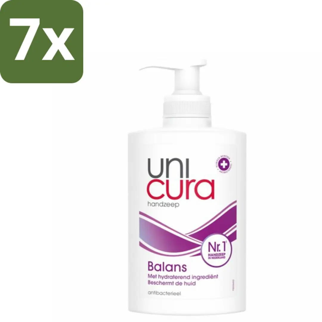 Unicura Vloeibare Handzeep Anti Bacterieel Balans 250ml