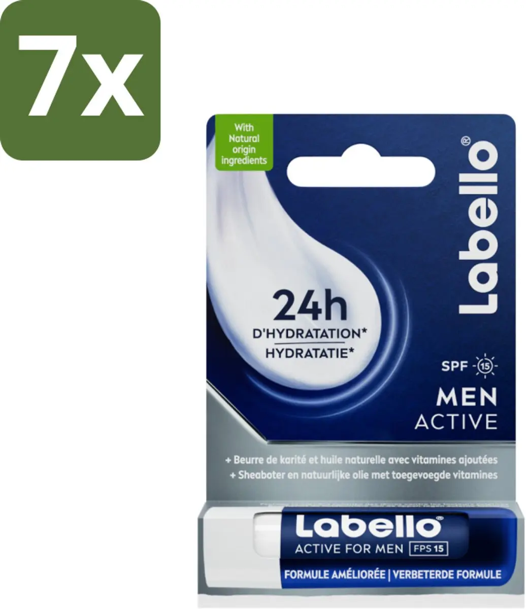Labello Active For Men Lippenbalsem SPF 15