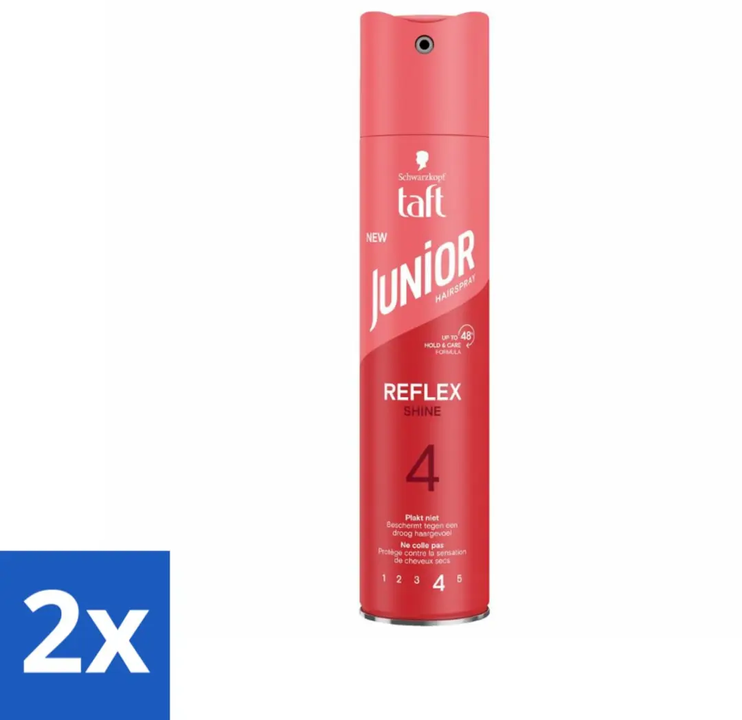 Taft Reflex Shine 4 Junior Haarspray 500ml