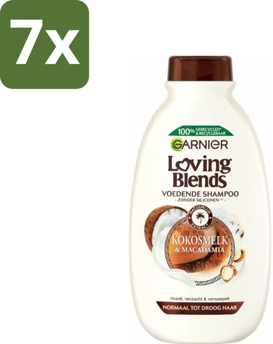 Garnier Loving Blends Kokosmelk & Macadamia Shampoo 300ml