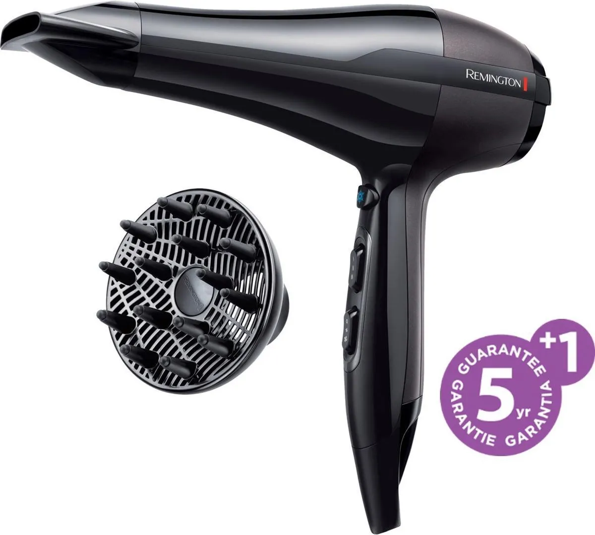 Remington AC5999 Pro Air Föhn 2300W - Zwart - afbeelding 6 van 6