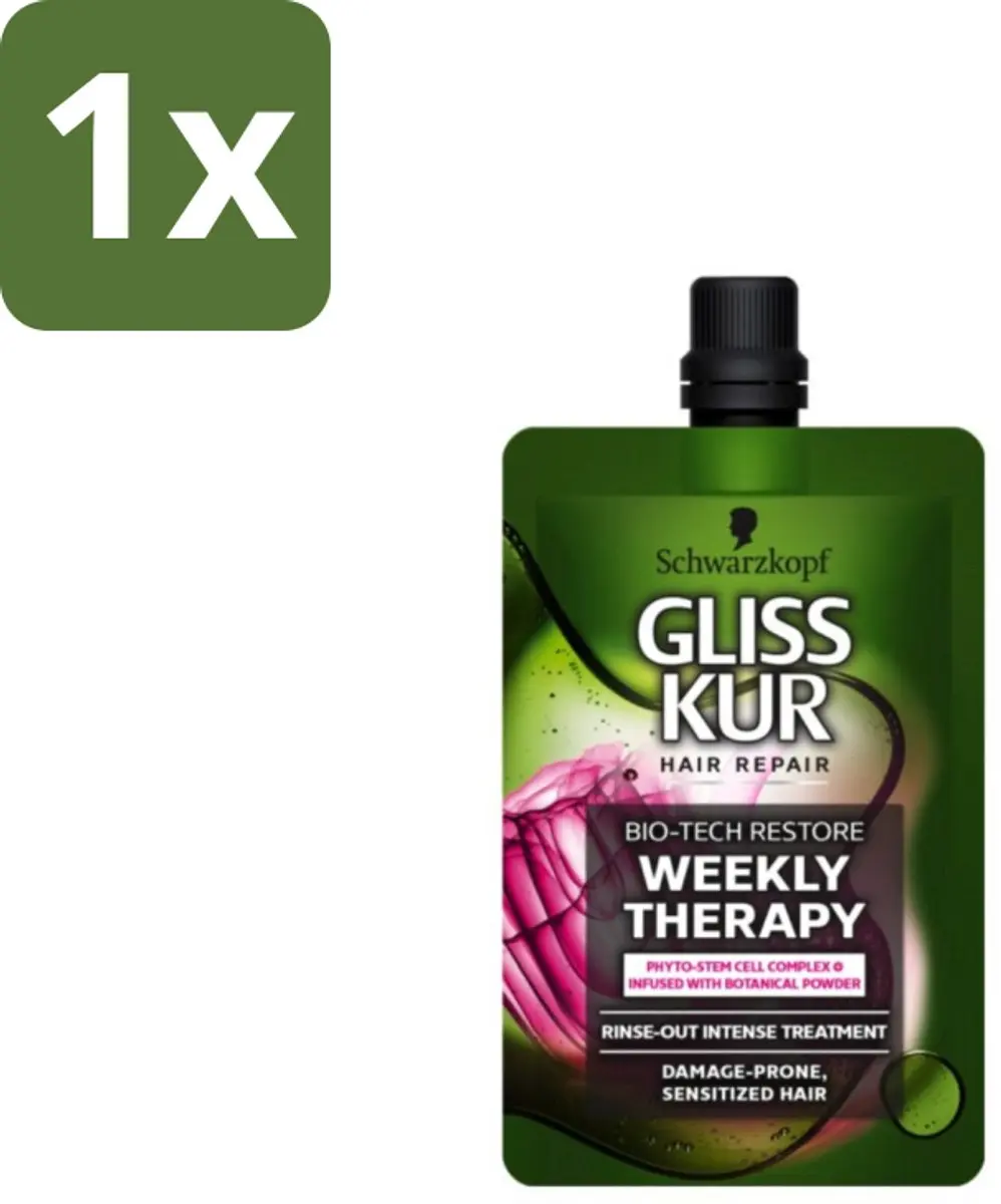 Gliss Kur Haarverzorging Beschadigd Gevoelig Haar 50ml