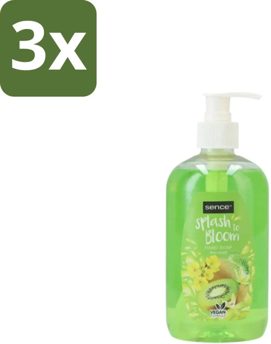 Sence Splash To Bloom Kiwi Handzeep 500ml