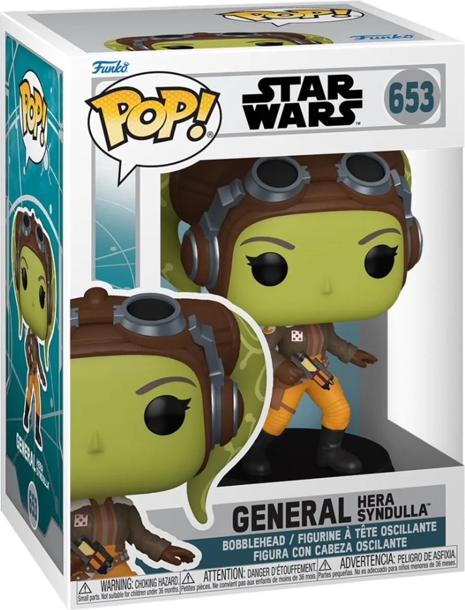 Funko Pop Star Wars General Hera #653 - Multi