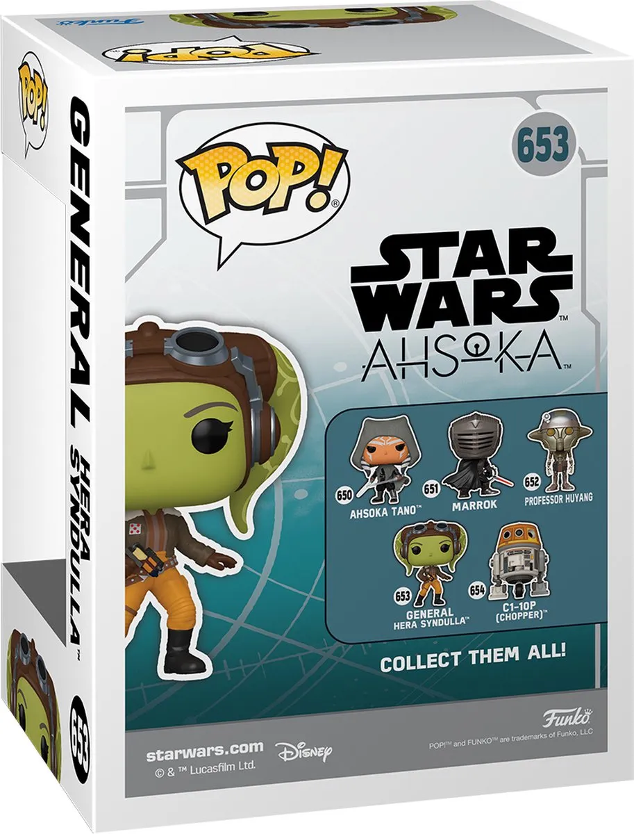 Funko Pop Star Wars General Hera #653 - Multi