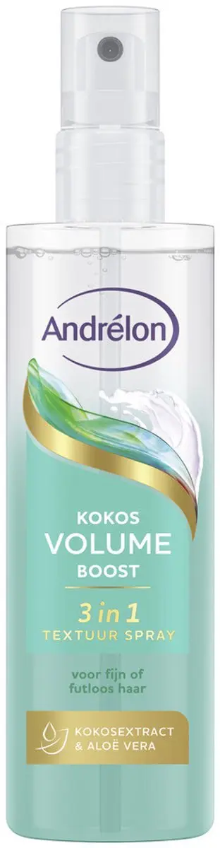 Andrélon Kokos Volume Boost Textuur Spray 3-in-1 - 150ml - 15 Stuks