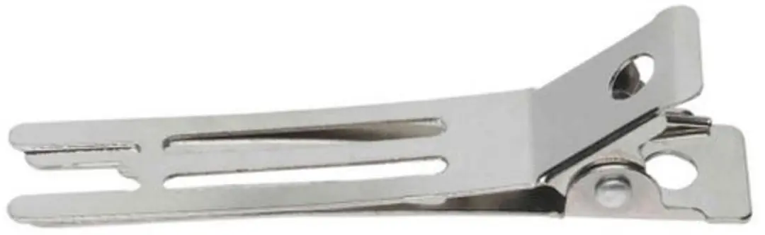 Comair Metalen Clips 3 Benig - 100 Stuks Zwart