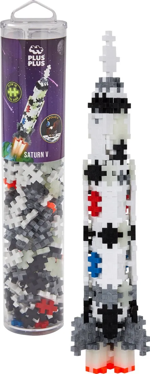 Plus-Plus Saturn V Raket Bouwset 240-delig