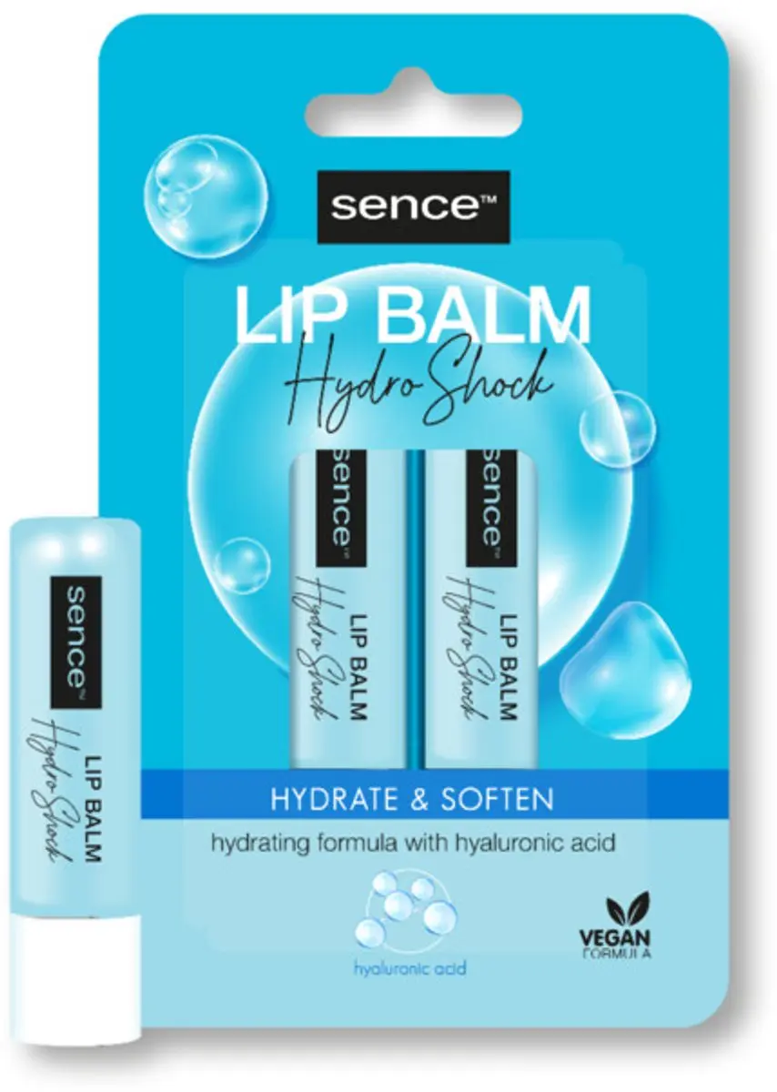 Sence Lippenbalsem Hydro Shock Blauw 144g - 15 Stuks