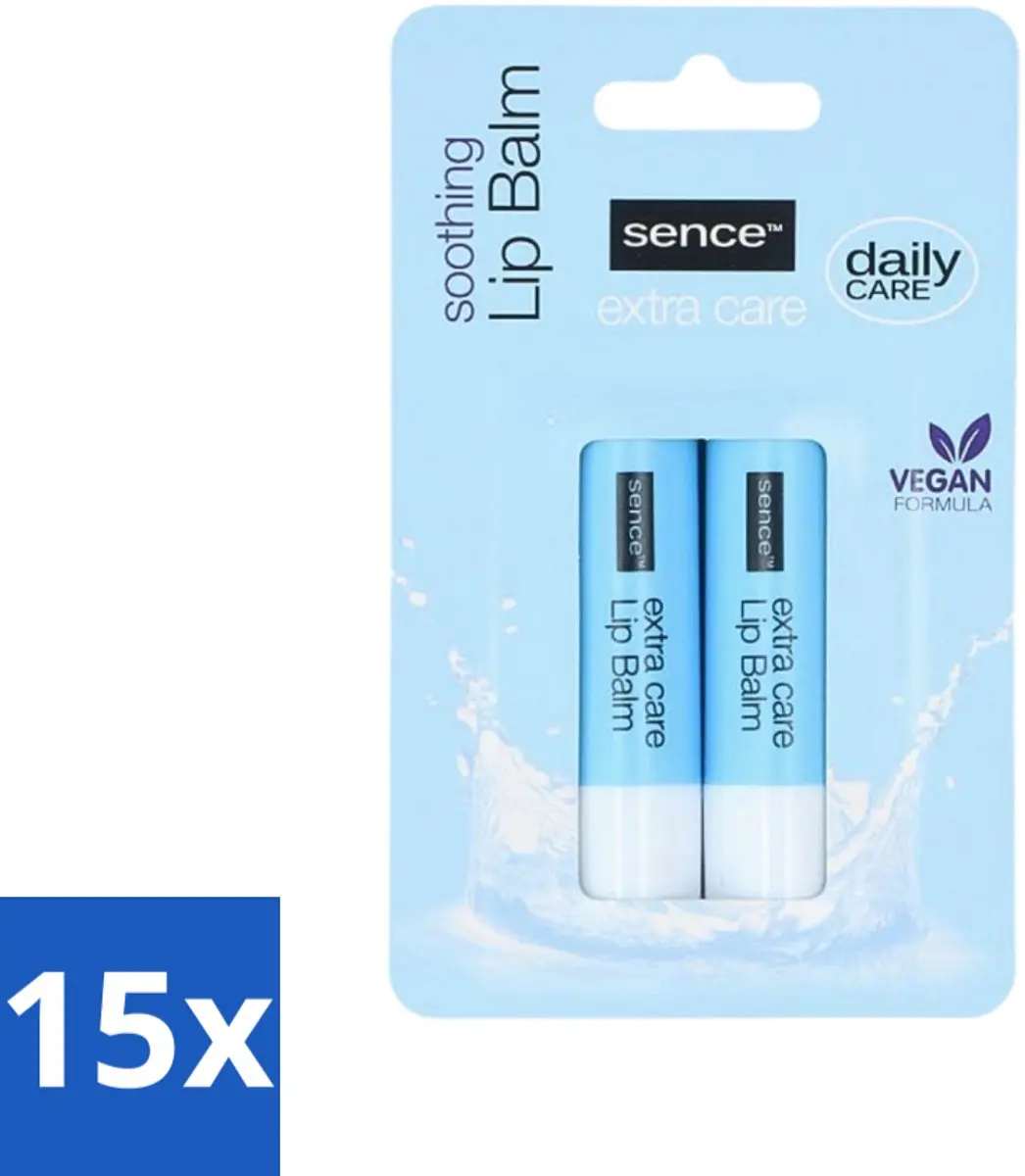 Sence Lippenbalsem Hydro Shock Blauw 144g - 15 Stuks