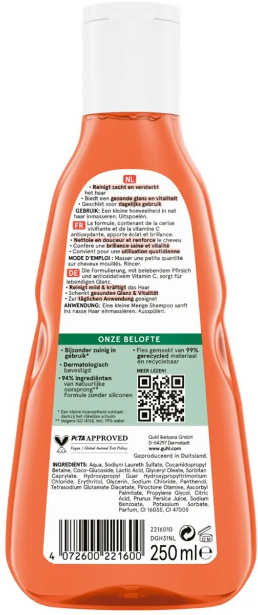 Guhl Shampoo - 15 Stuks (250ml)
