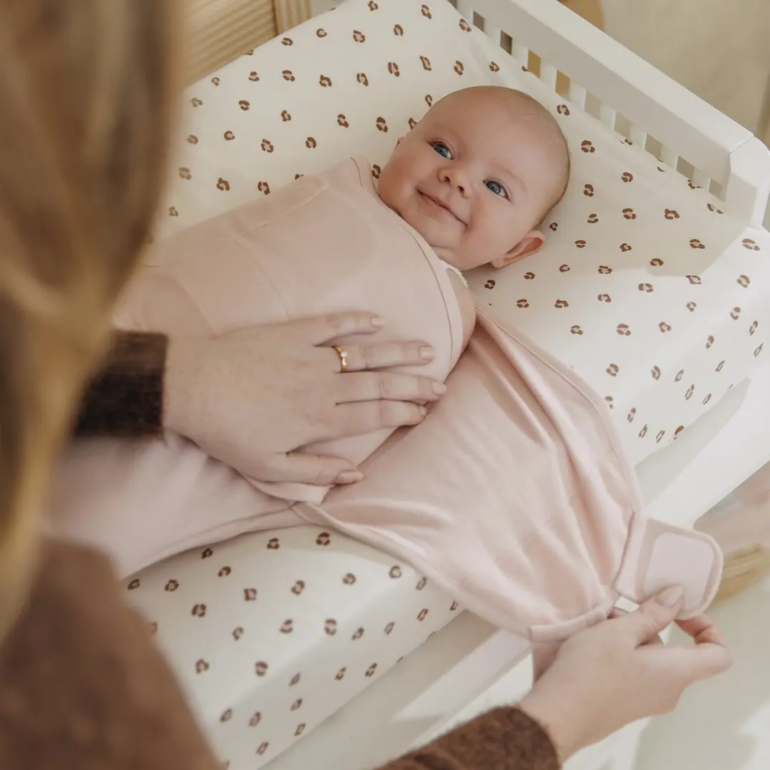 Meyco Baby Inbakerdoek Swaddlemeyco Soft Pink - 2 Stuks