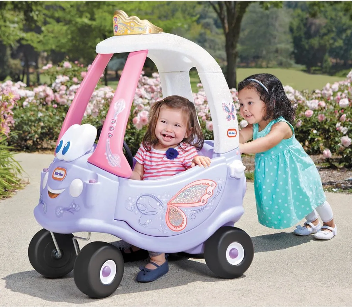 Little Tikes Cozy Coupe Fairy Loopauto - Paars - afbeelding 6 van 6