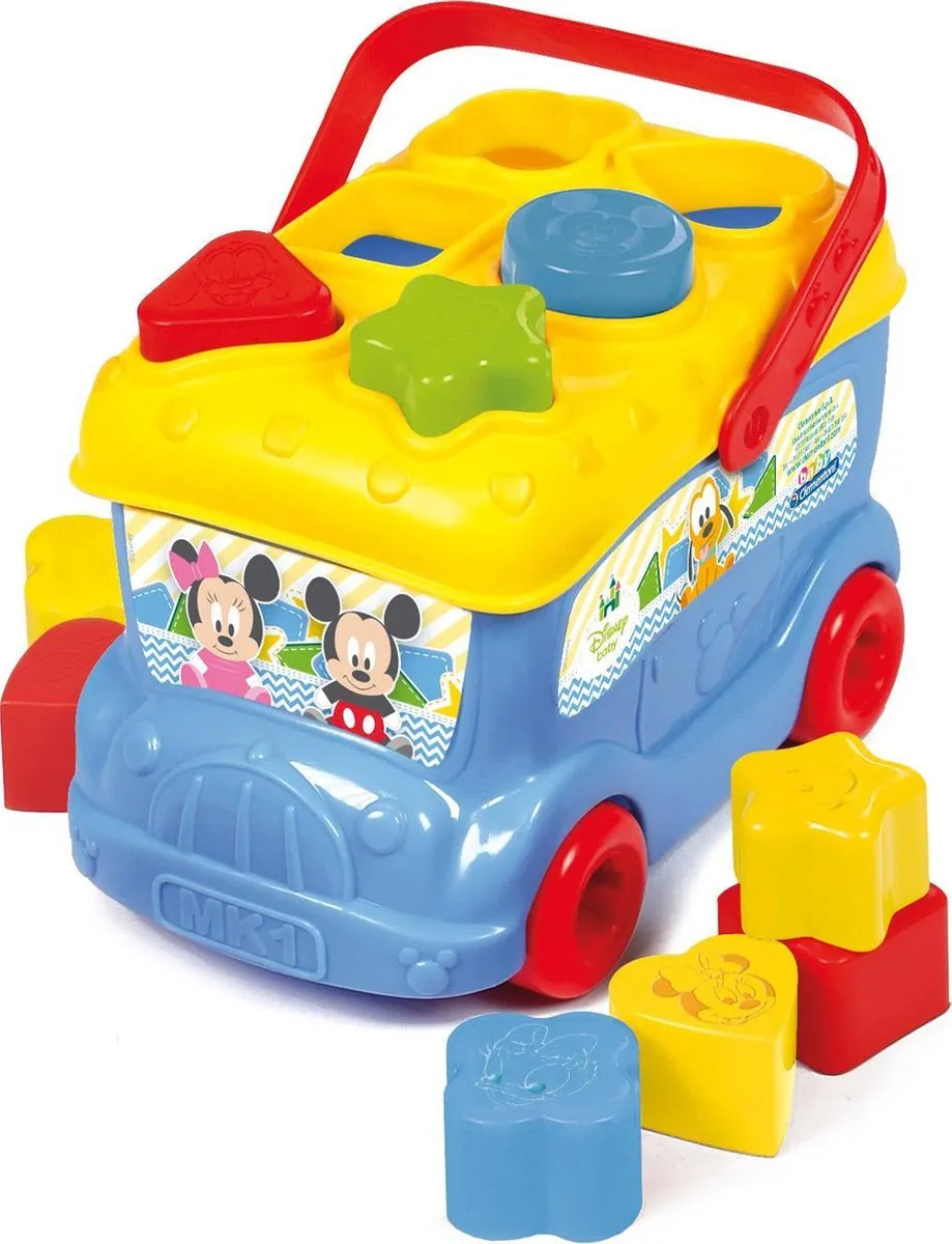 Clementoni Mickey Mouse Vormenbus Blokkendoos