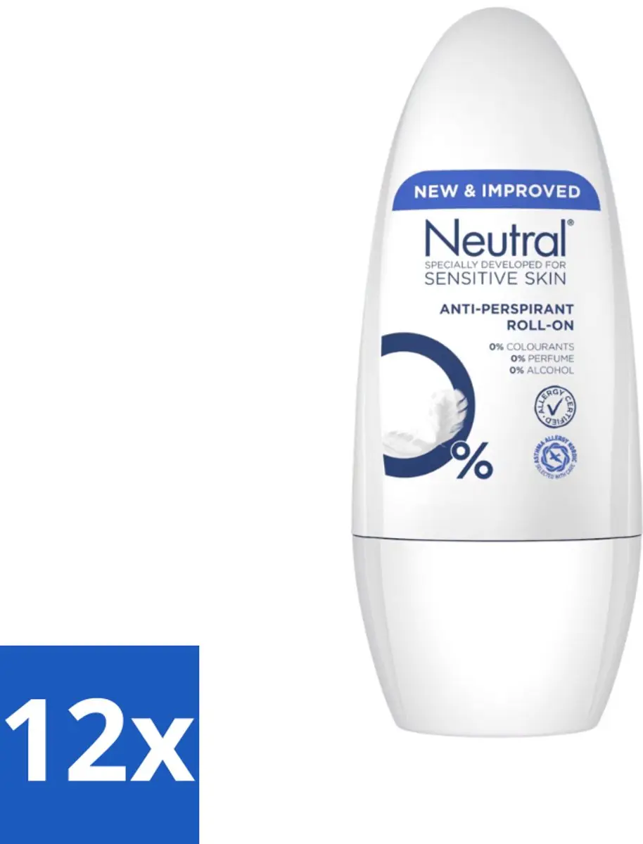 Neutral Deodorant Roller Gevoelige Huid 50ml