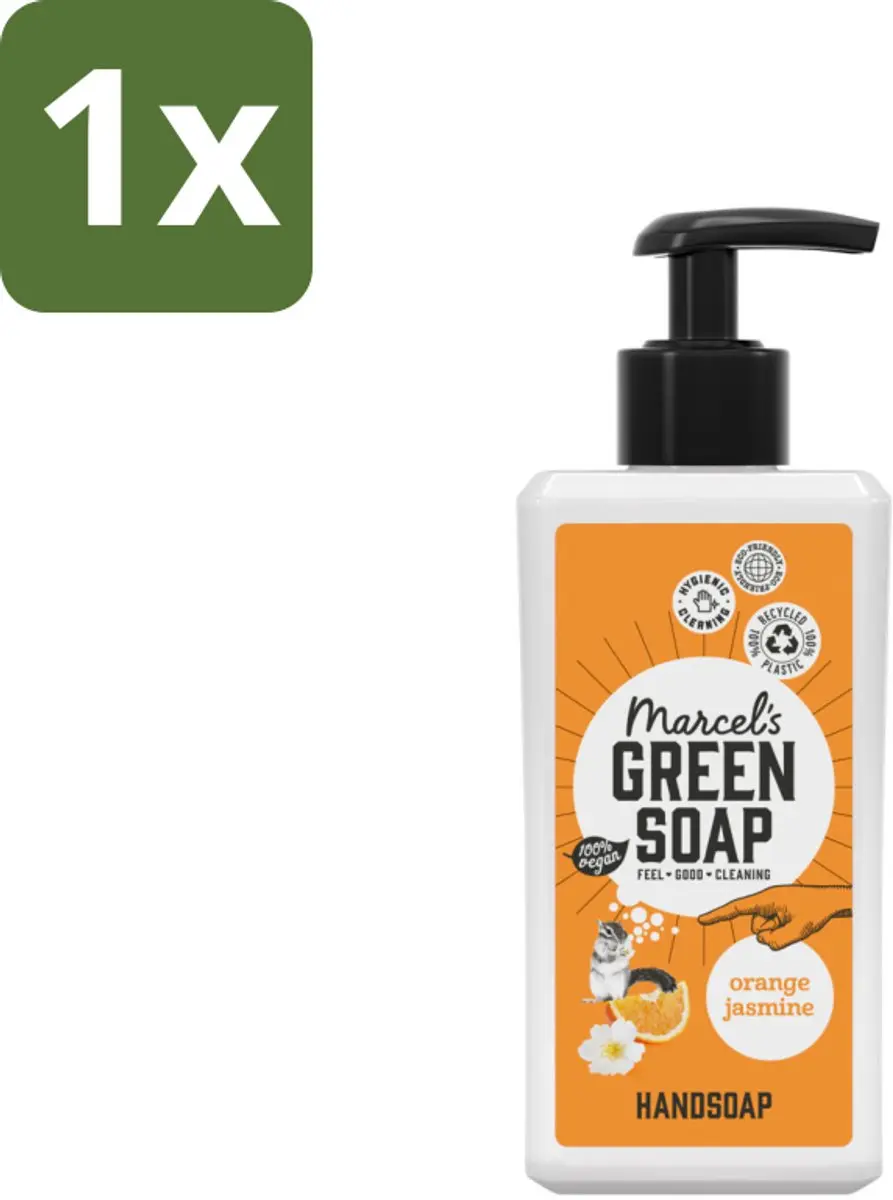 Marcel's Green Soap Handzeep Sinaasappel & Jasmijn 250ml