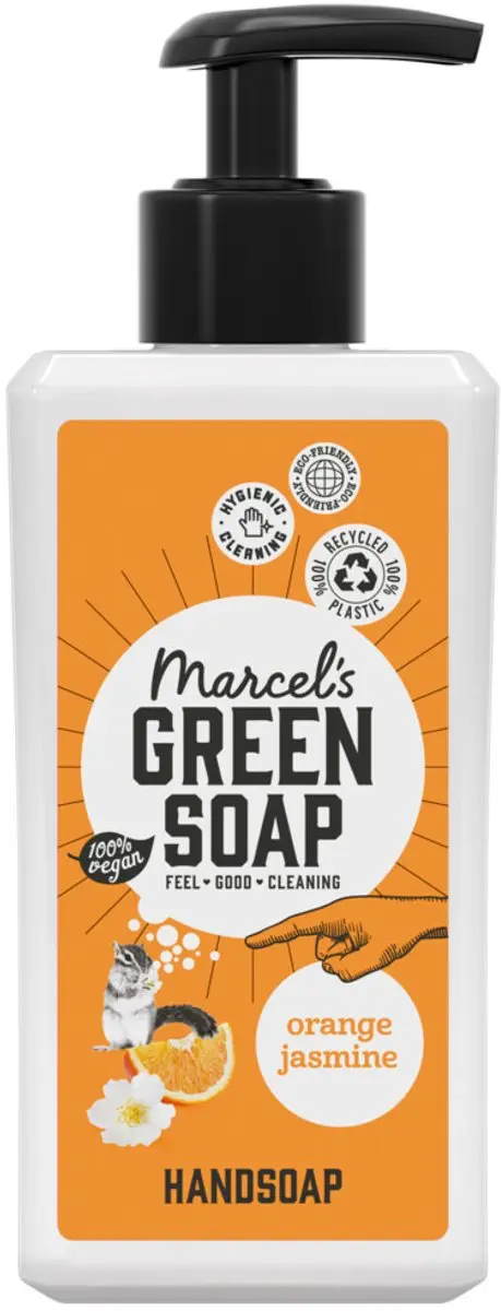 Marcel's Green Soap Handzeep Sinaasappel & Jasmijn 250ml