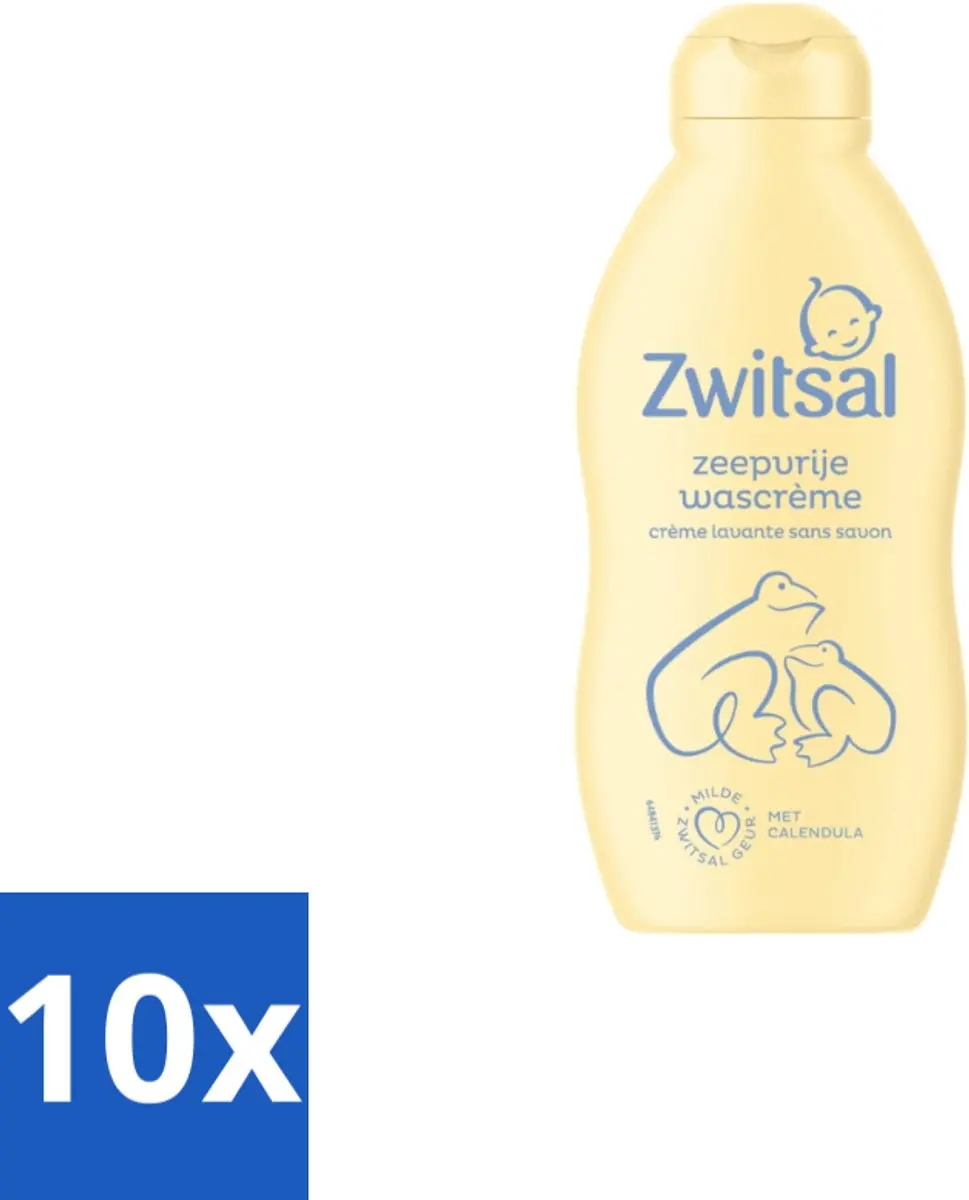 Zwitsal Wascrème Zeepvrij 200ml