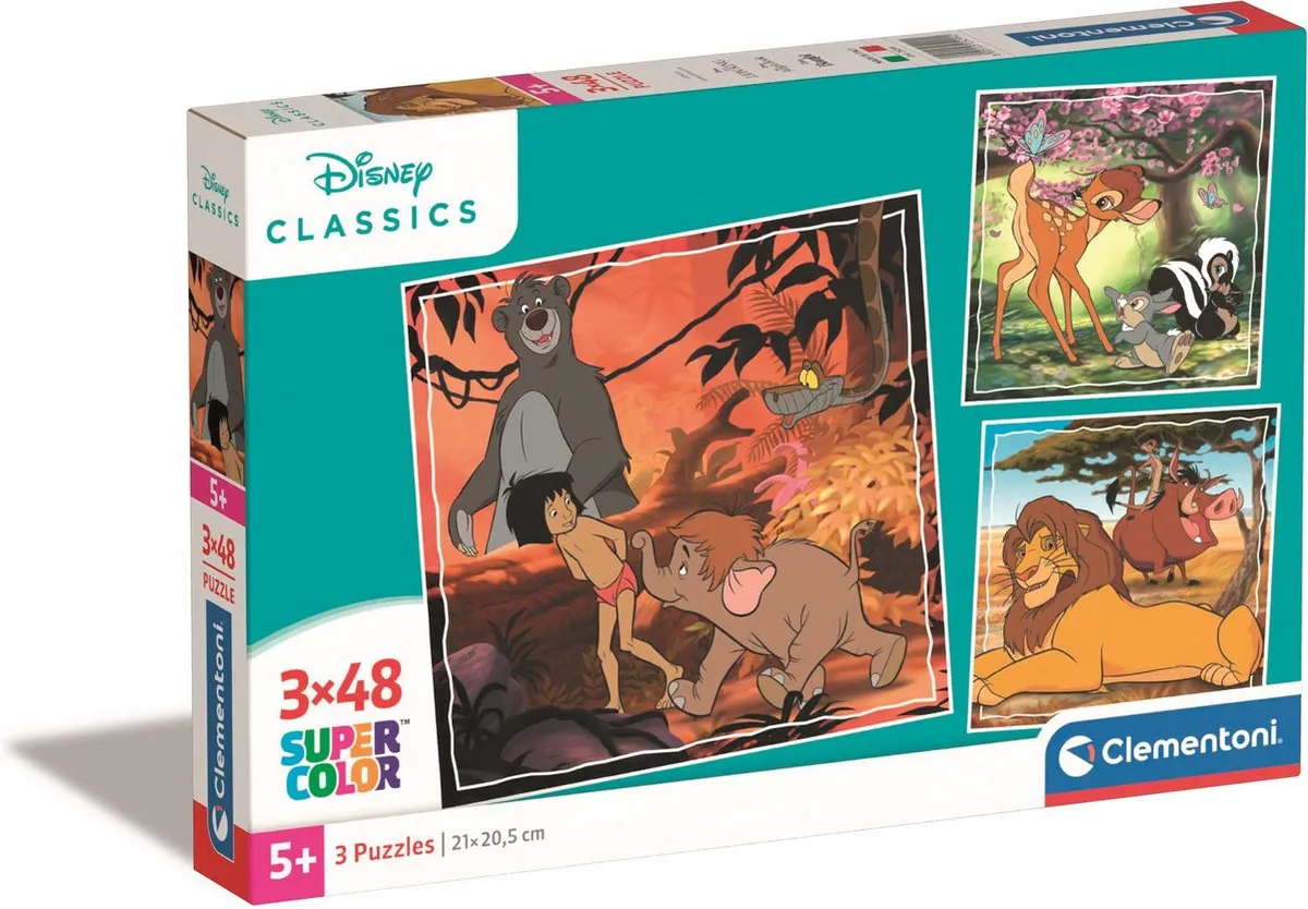 Clementoni Disney Klassiekers Puzzel 144 Stuks