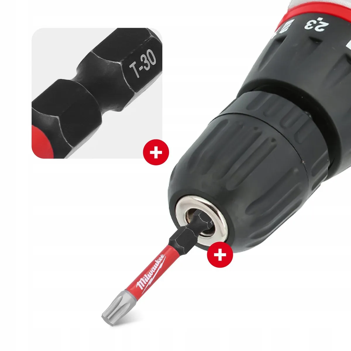 Milwaukee TX30 Shockwave Impact Bits 50mm - 2 Stuks