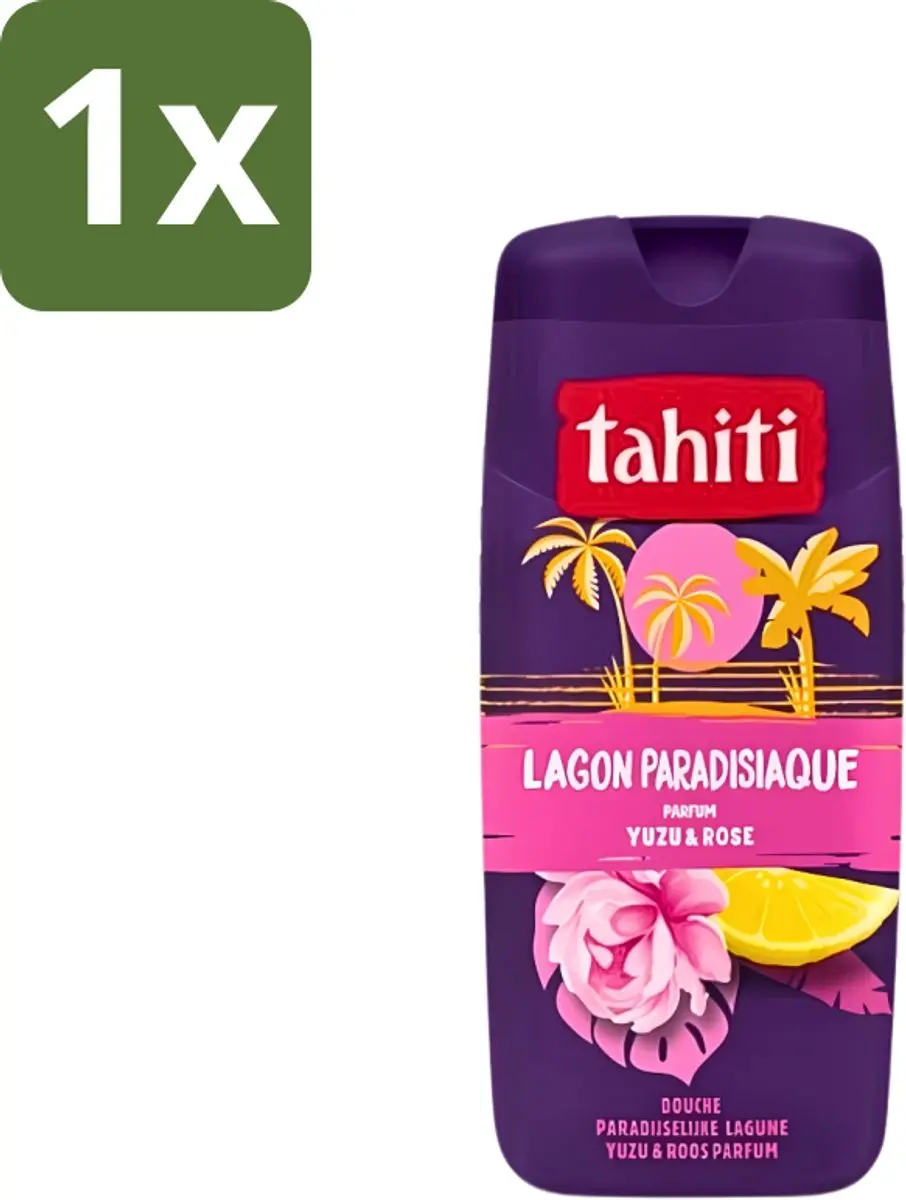 Tahiti Douchegel Paradijselijke Lagune Yuzu & Rose 315ml