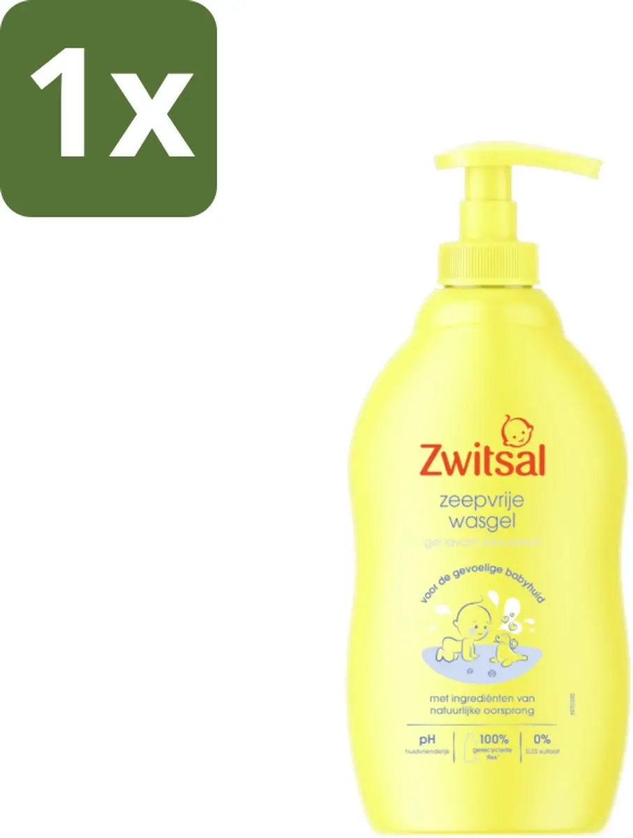 Zwitsal Zeepvrije Wasgel 400ml
