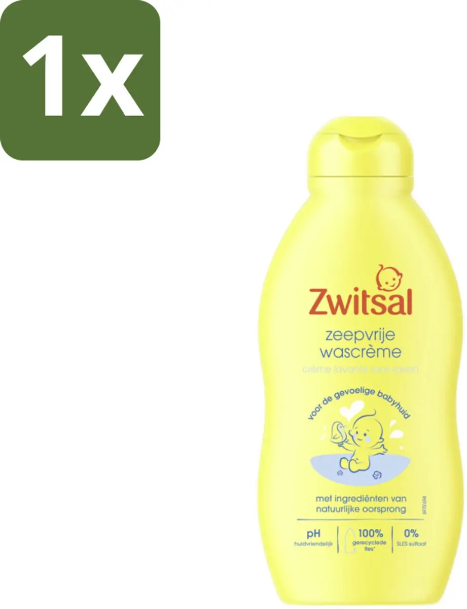 Zwitsal Zeepvrije Wascrème 200ml