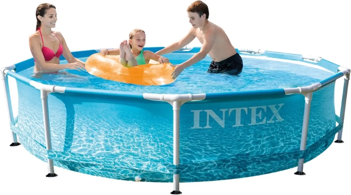 Intex Metal Frame Zwembad 305x76cm - 4485L - Blauw - MPN 28206NP - afbeelding 5 van 6