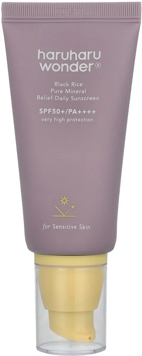 Haruharu Wonder Black Rice Pure Mineral Relief Dagcrème SPF50+ 50ml