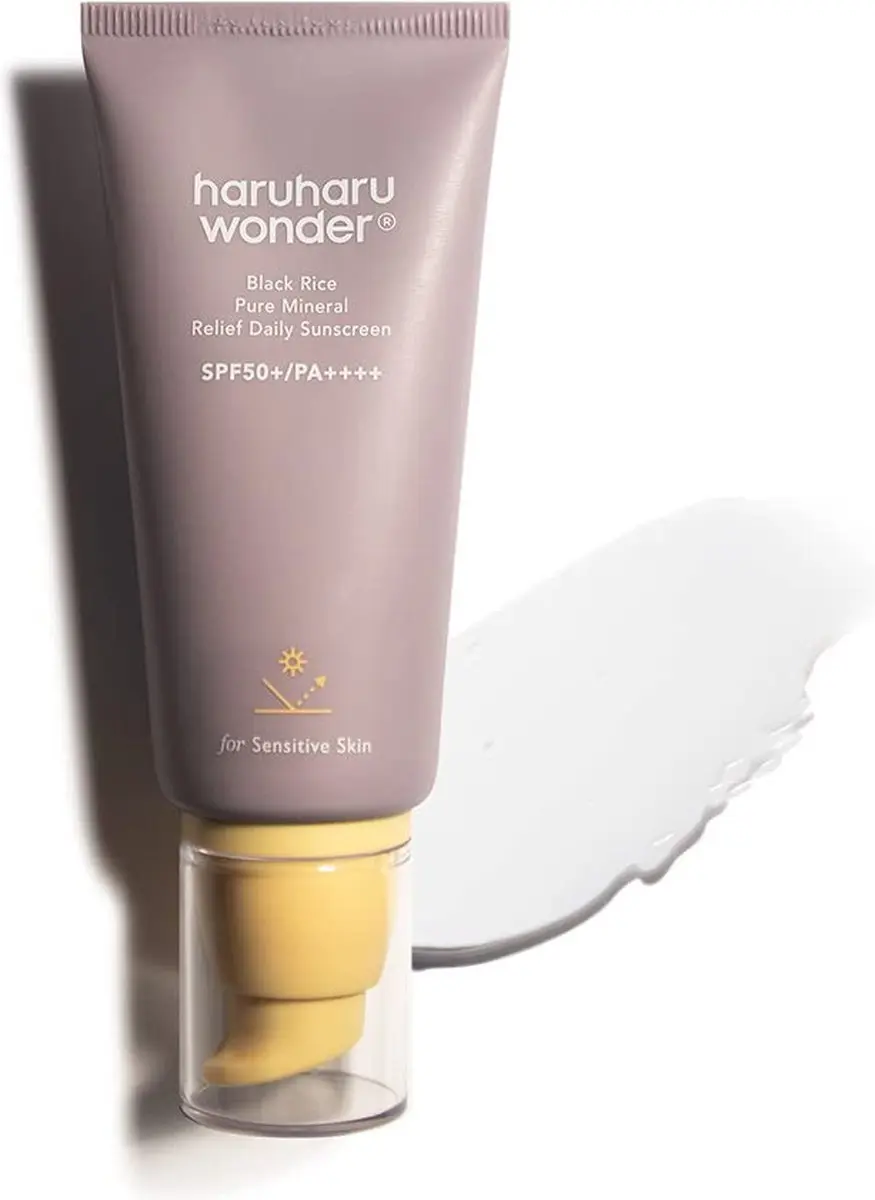 Haruharu Wonder Black Rice Pure Mineral Relief Dagcrème SPF50+ 50ml