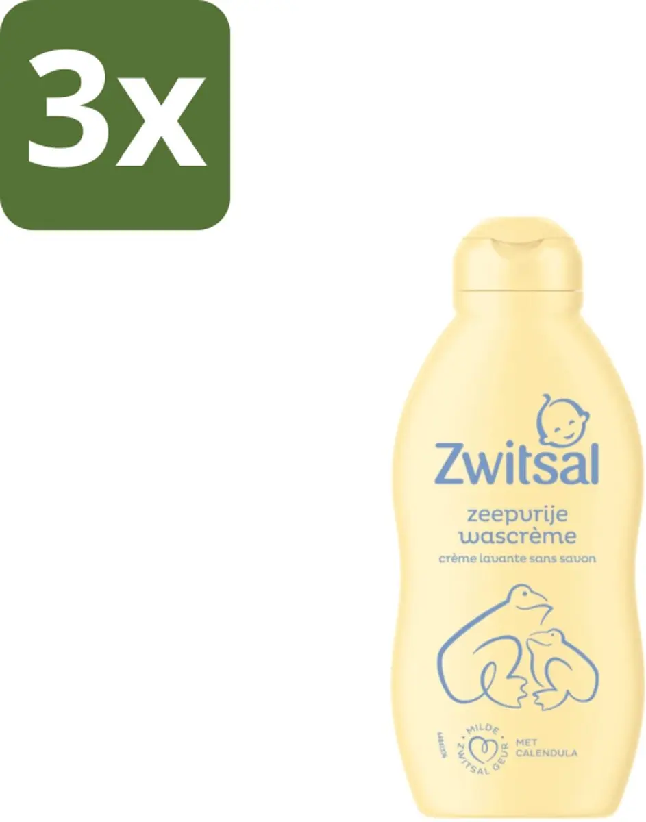 Zwitsal Wascrème 200ml