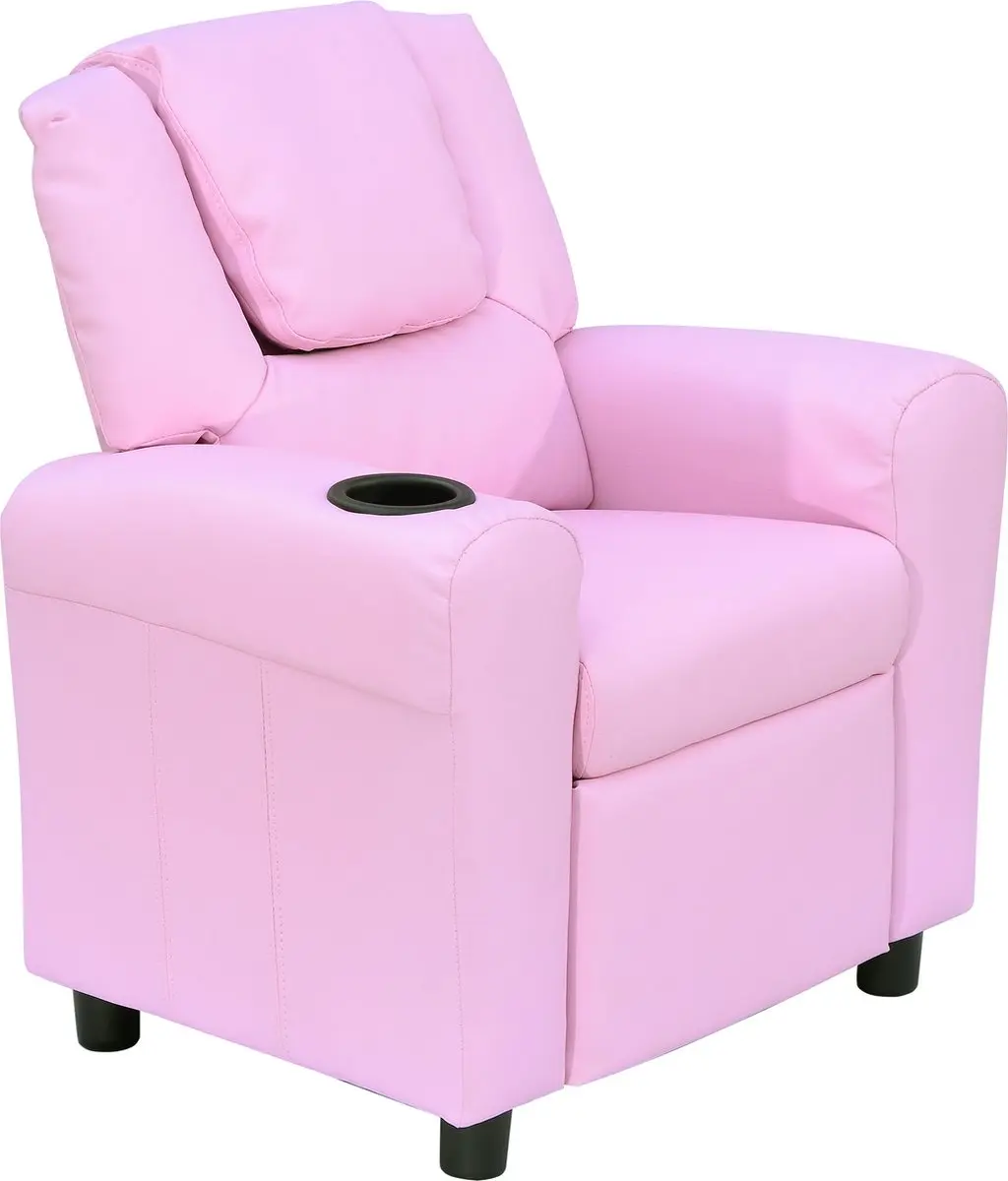 Homcom Kinderfauteuil Mini Roze