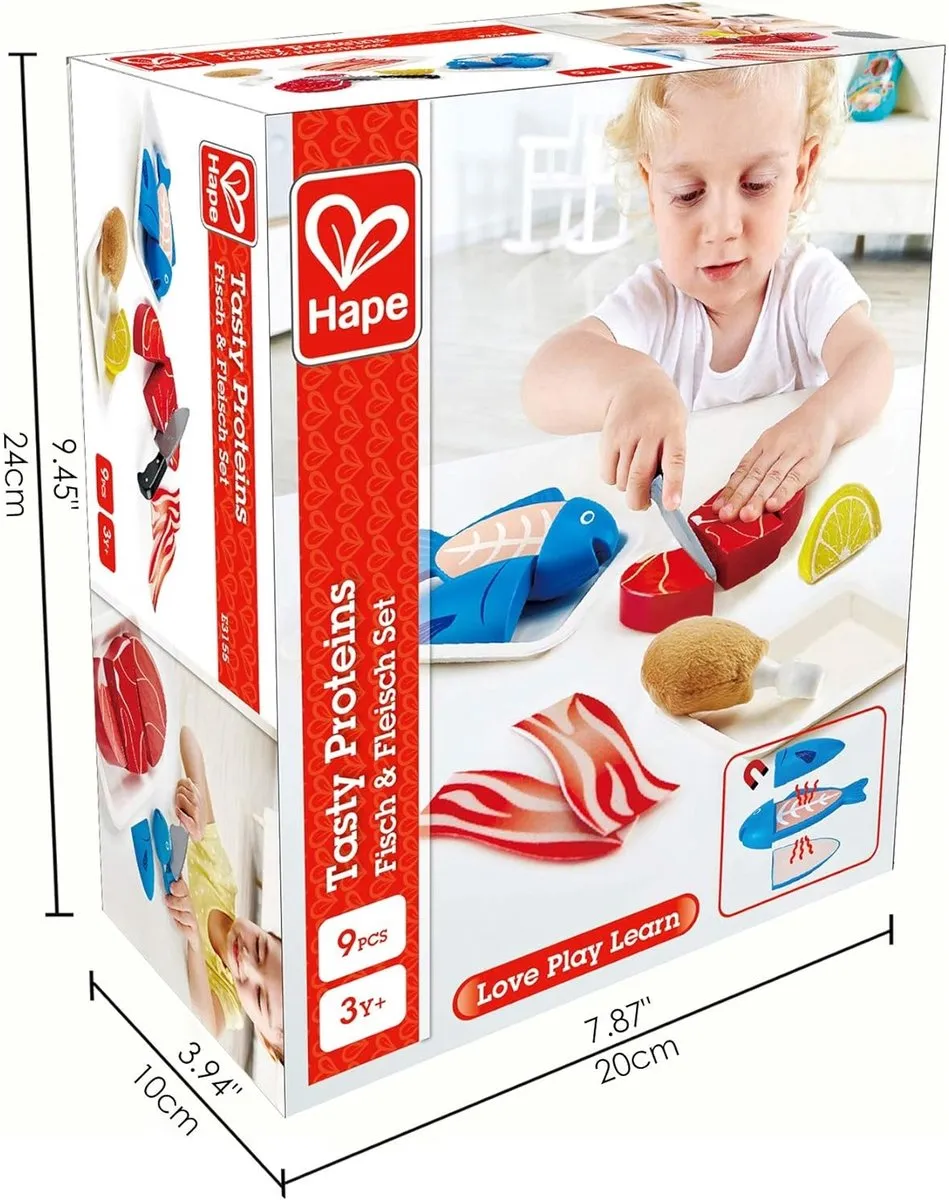 Hape Smakelijke Proteïnen - Veelkleurig