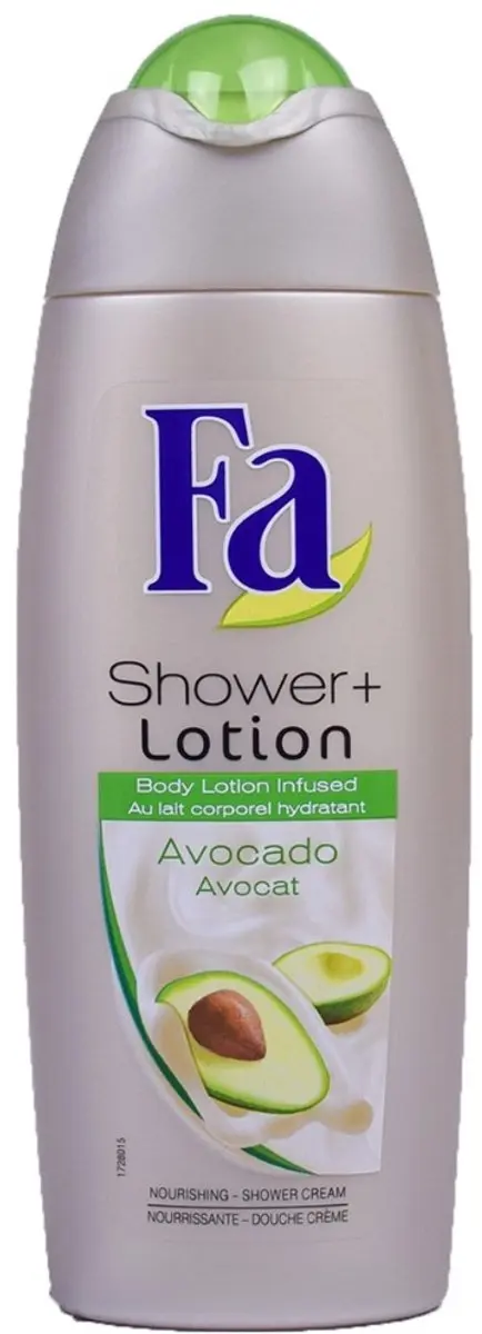 Fa Douchecrème met Lotion Avocado 1500ml - 6 Stuks