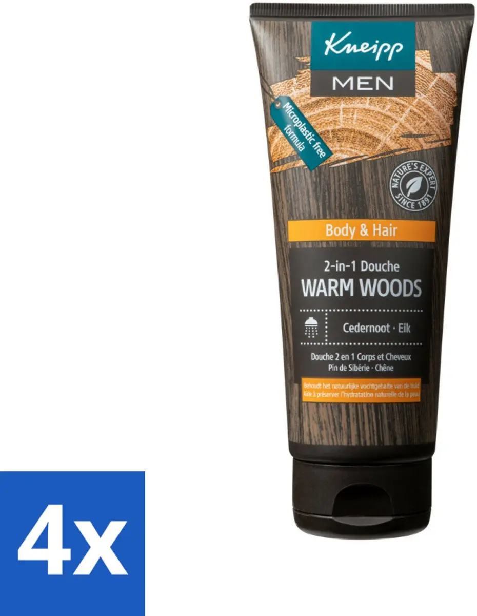 Kneipp Men Warm Woods Douchegel 200ml