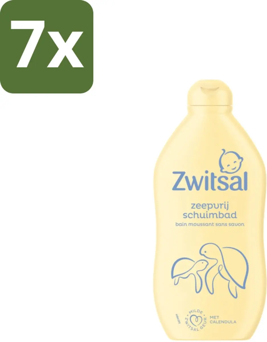 Zwitsal Zeepvrij Schuimbad 400ml