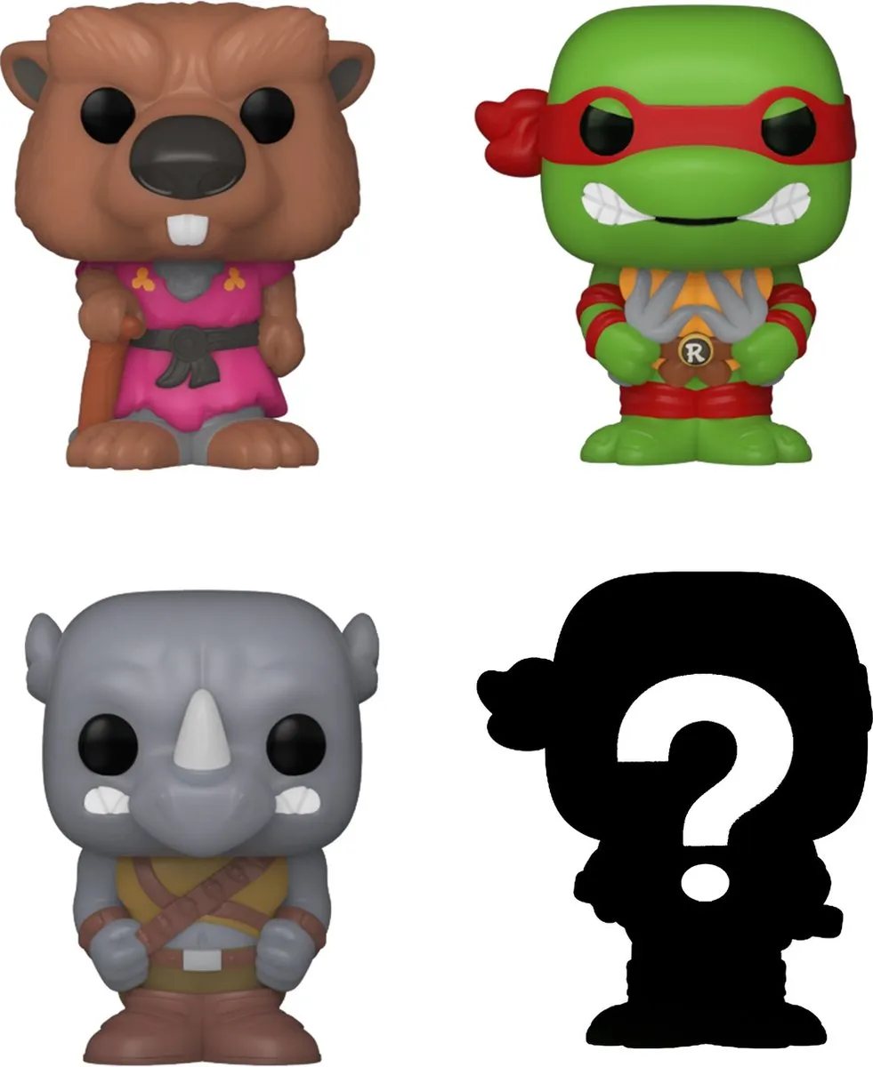 Funko Bitty Pop! TMNT 4-Pack