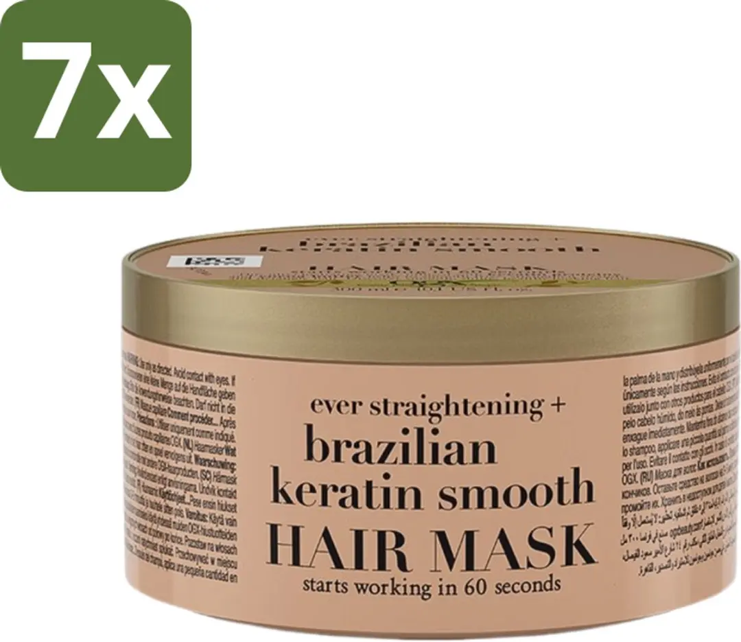 OGX Brazilian Keratin Smooth Haarmasker 300ml