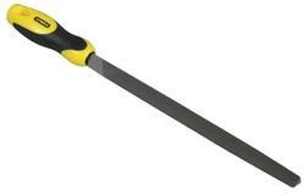 Stanley Driehoekige Vijl Halfzoet 200mm - 1 Stuk - afbeelding 2 van 3