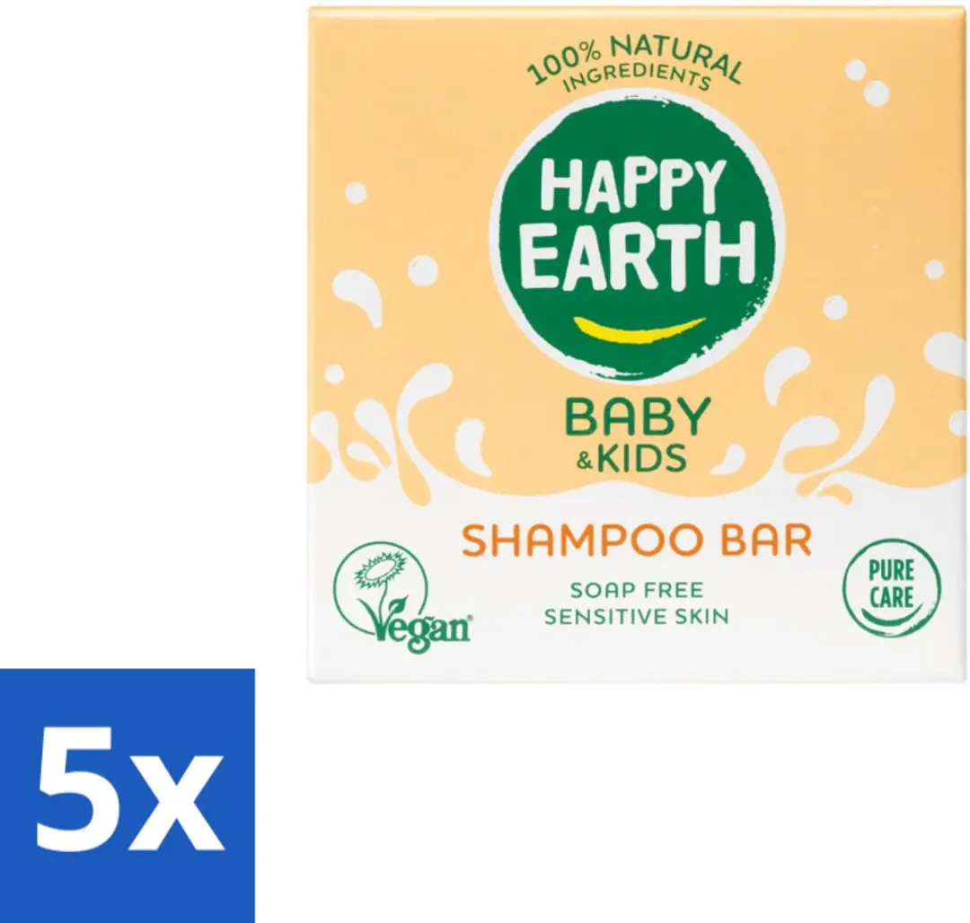 Happy Earth Baby & Kids Shampoo Bar 50g