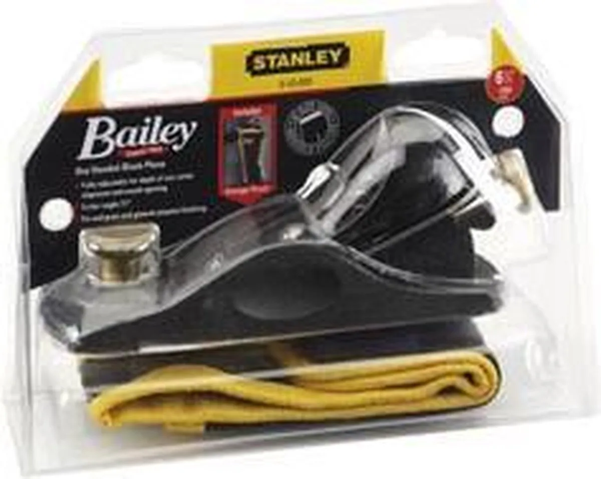 Stanley Blokschaaf 1-12-060 150mm - Hout