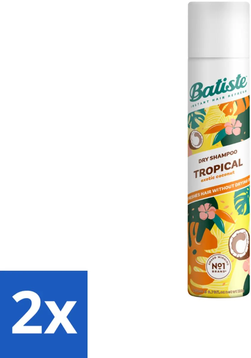 Batiste Tropical Droogshampoo 200ml
