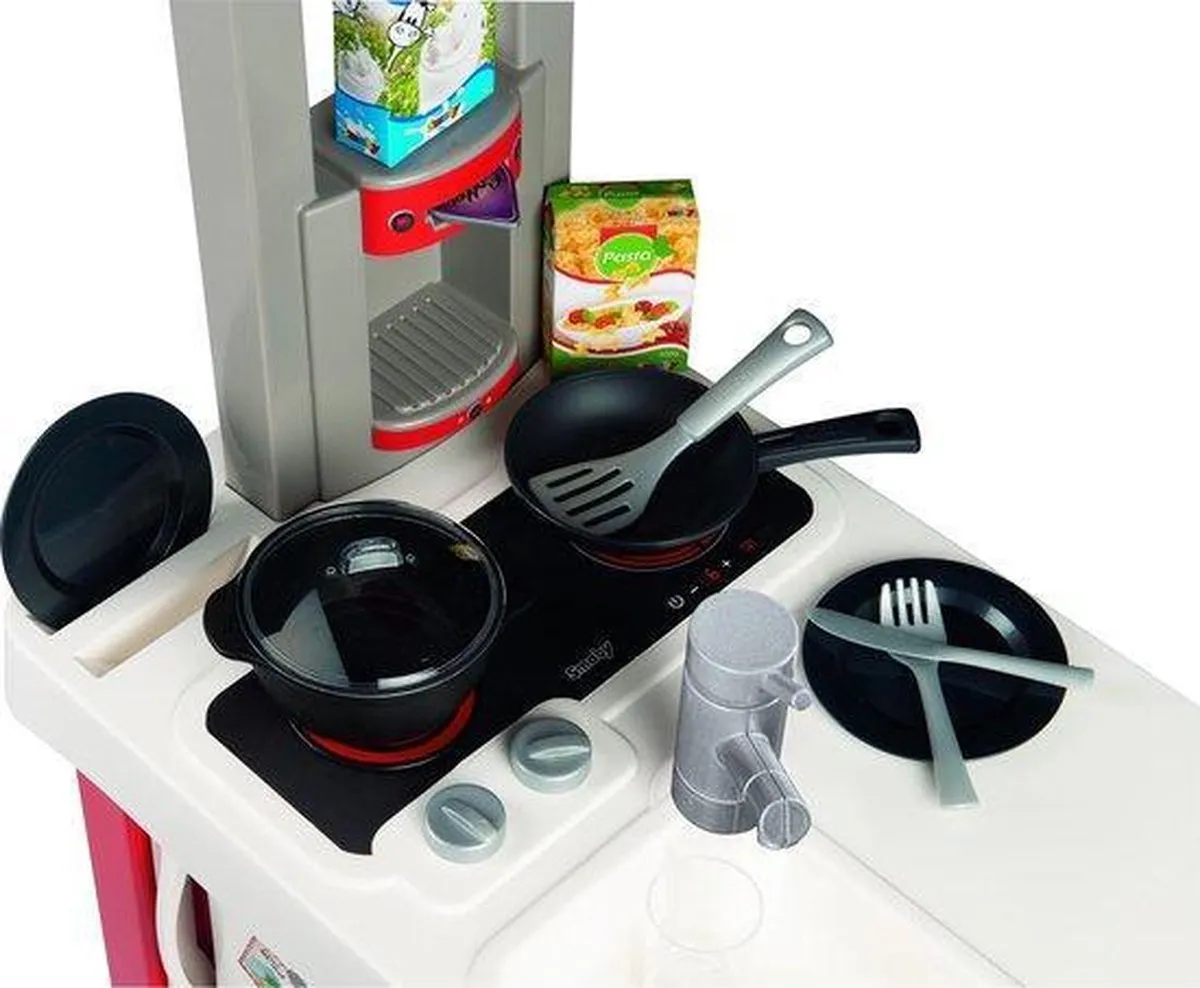 Smoby cherry Keuken - Rood - 1x 3V-blok