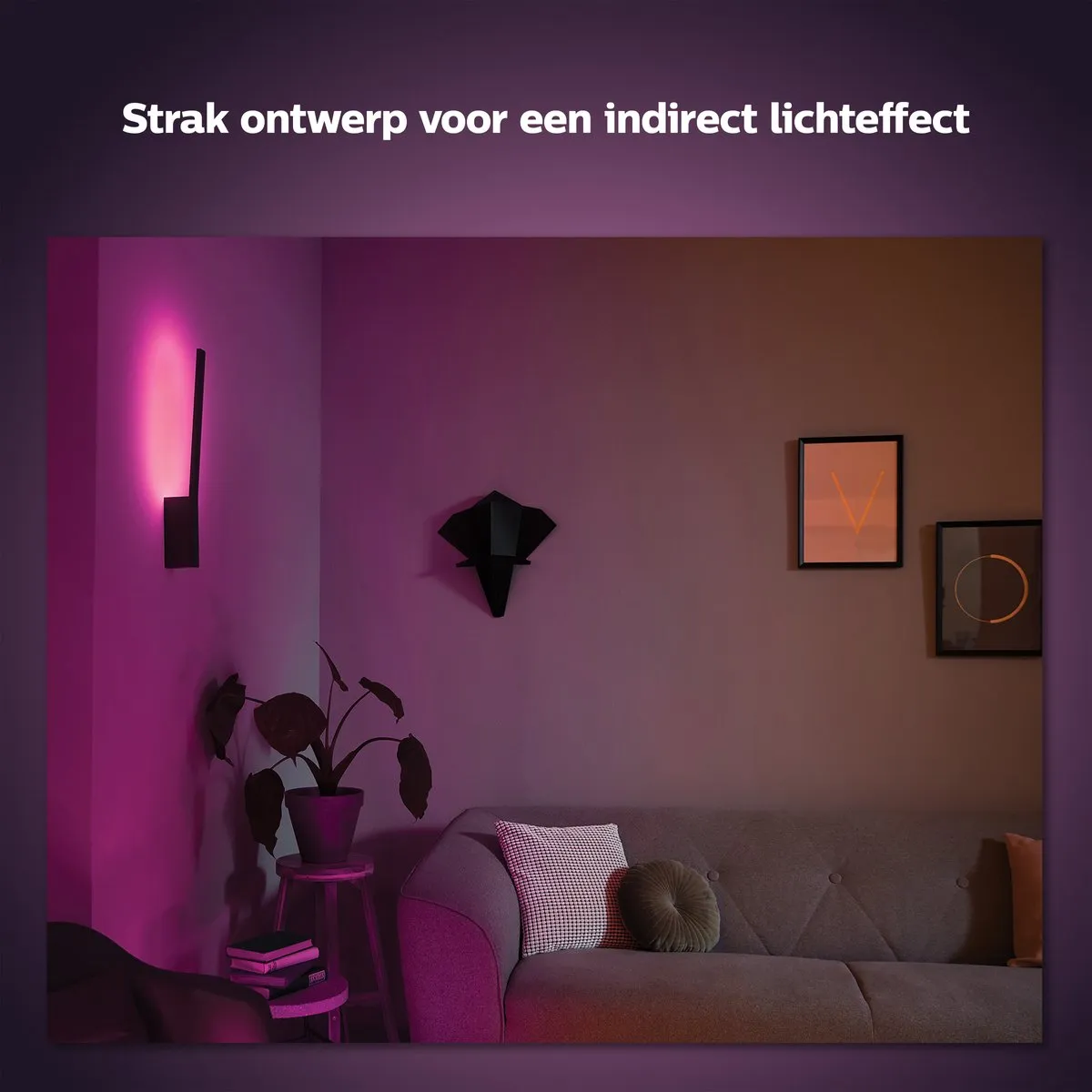Philips Hue Liane Wandlamp - Zwart