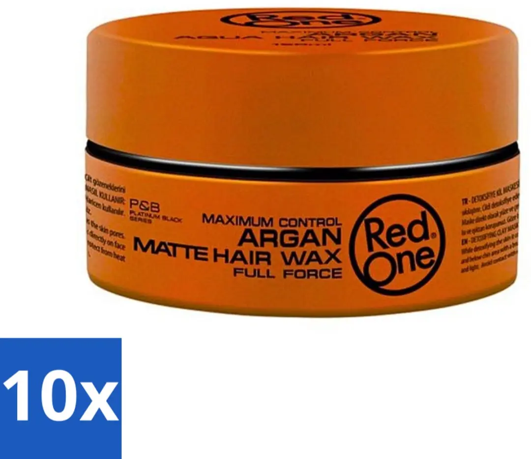 Red One Argan Matte Haarwax 150ml