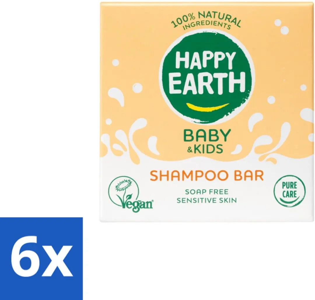 Happy Earth Baby & Kids Shampoo Bar 50g