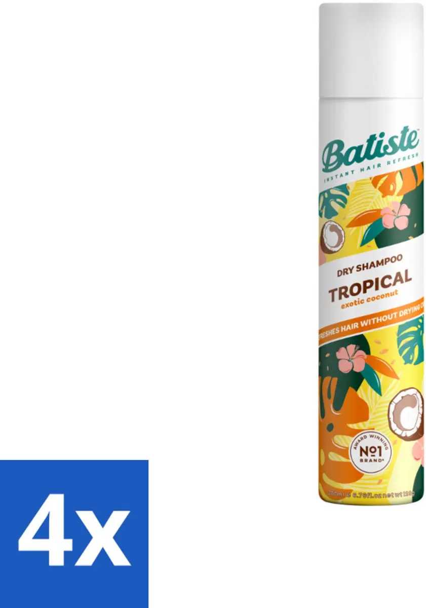Batiste Tropical Droogshampoo 200ml