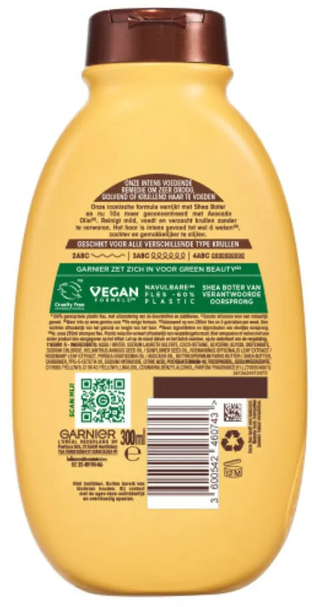 Garnier Loving Blends Avocado & Shea Shampoo 300ml - 7 Stuks