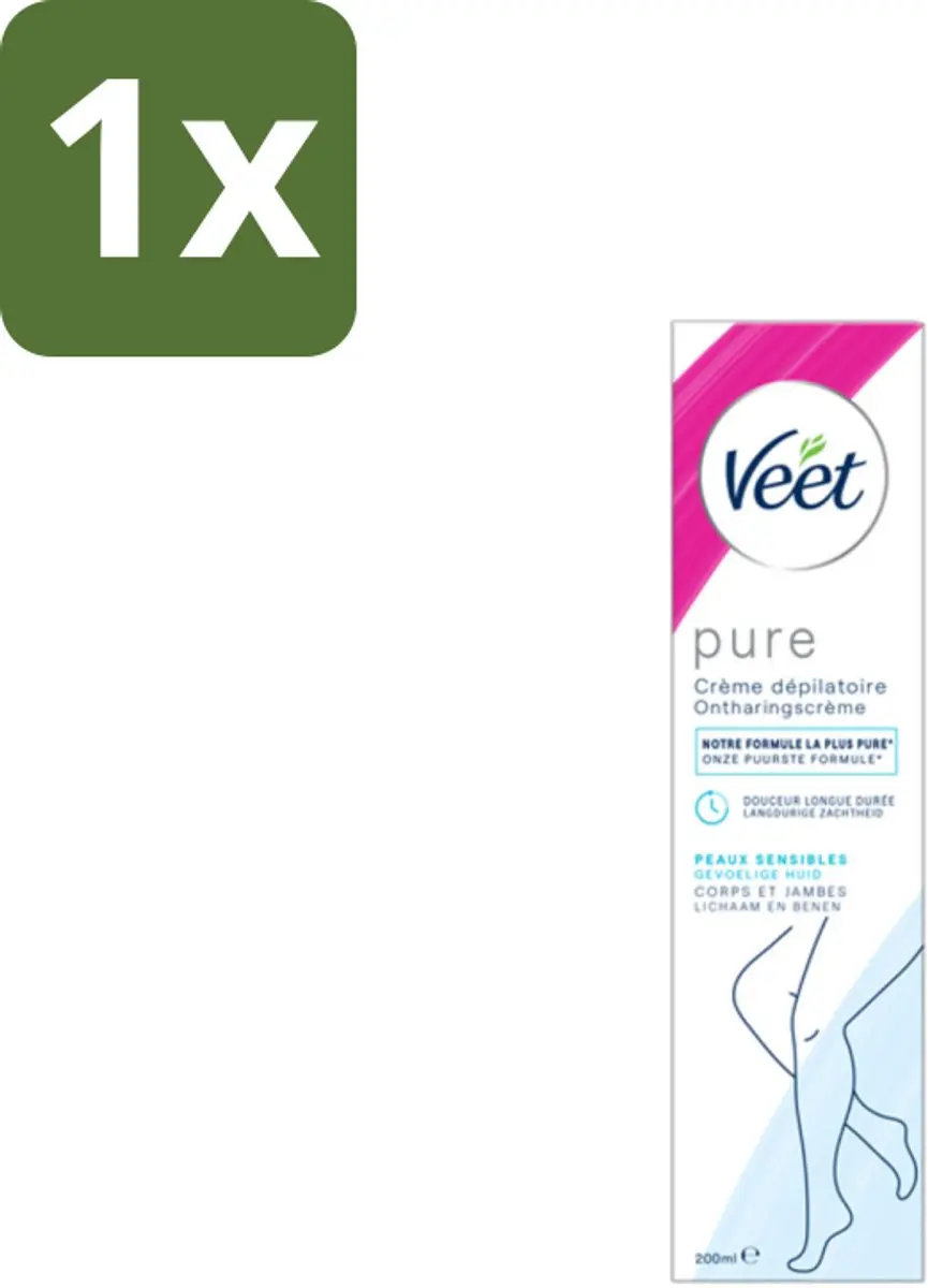 Veet Ontharingscrème Minima Gevoelige Huid 200ml